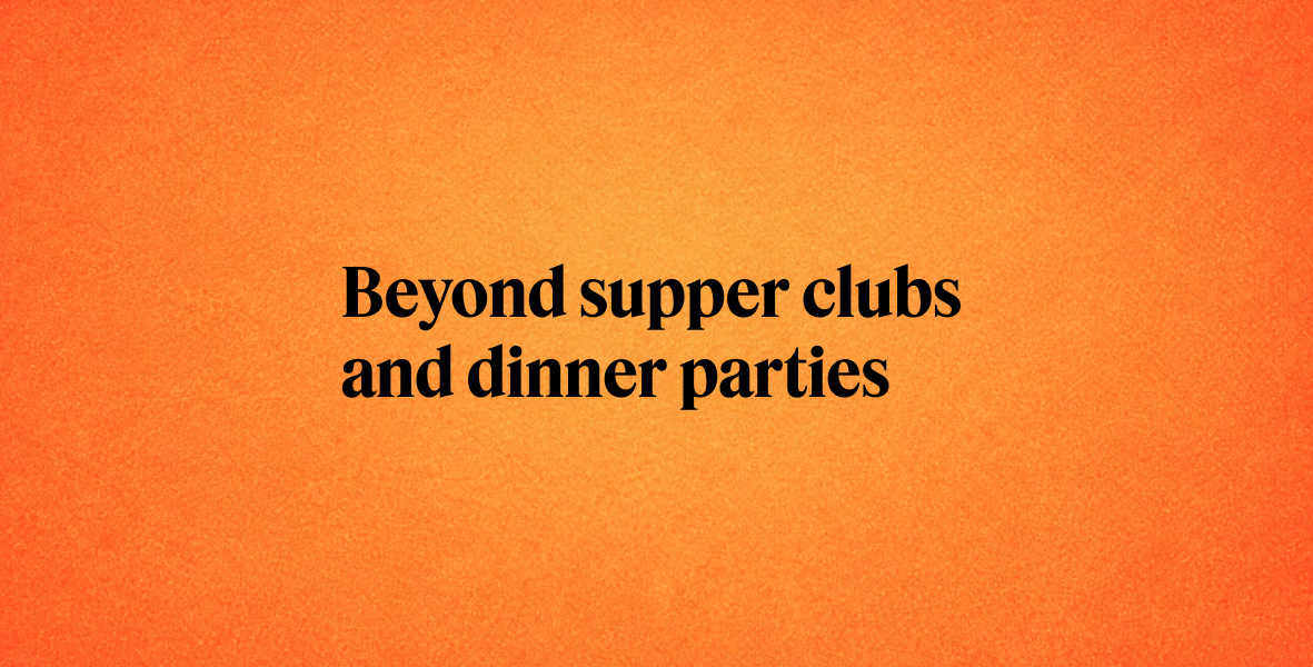 Supper club vs dinner party: what's actually different (and where app-organized dinners fit)