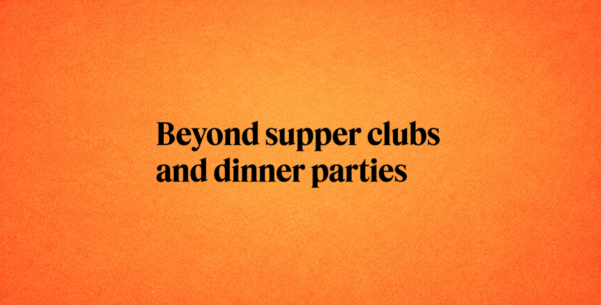 Supper club vs dinner party: what's actually different (and where app-organized dinners fit)
