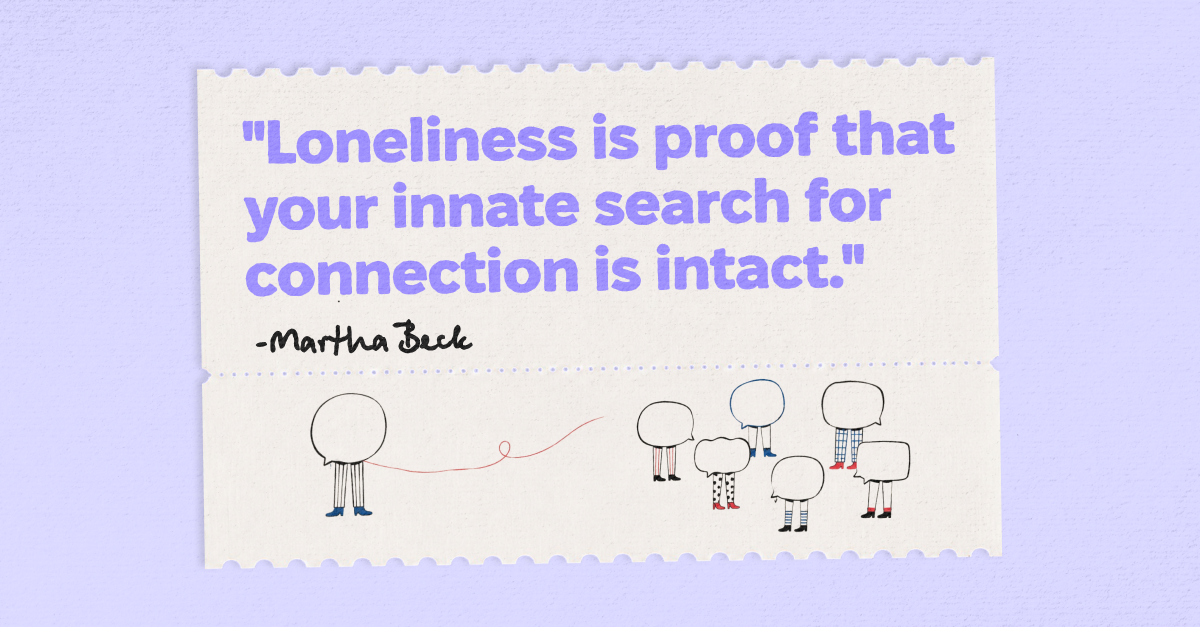Why am I so lonely? (And what to actually do about it)