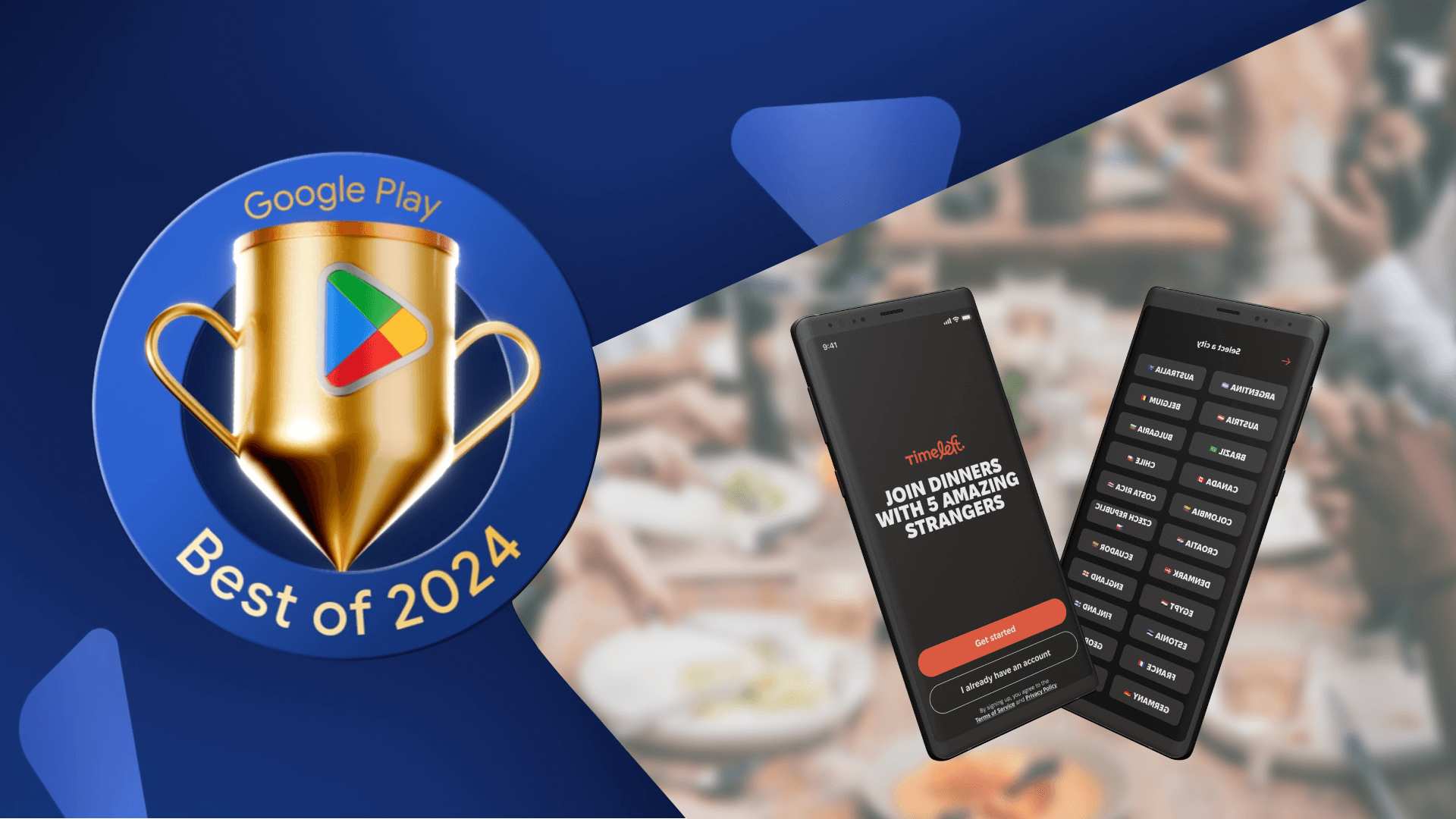 Timeleft wins Google Play's Best Hidden Gem award
